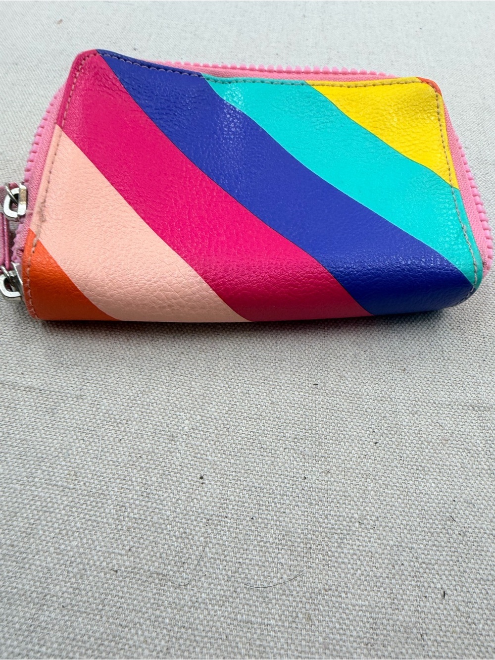 Colorblock Zip Wallet - Multicolor - Picture 4 of 5